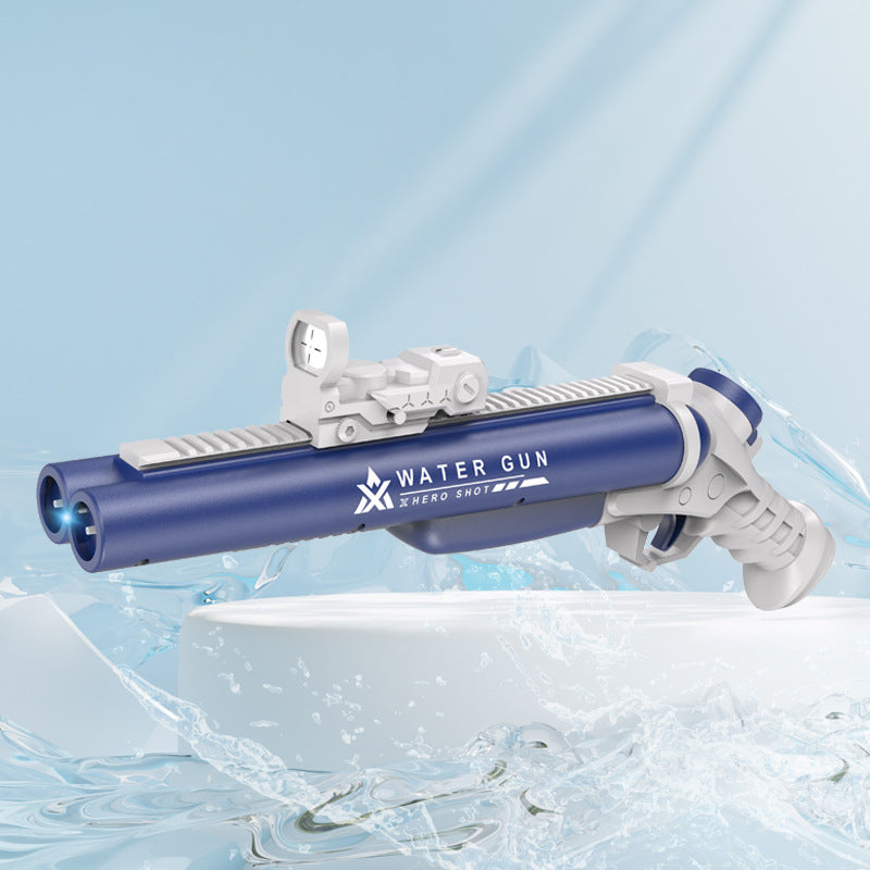 Amazon Tiktok Electric Water Gun Toy Double-shot Hole Continuous Hair Automatic Water Playing Gun Glock - LJ Enterprise